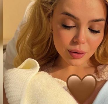 Алина Гросу впервые стала мамой