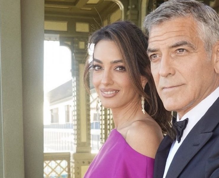 Джордж Клуні разом із дружиною Амаль