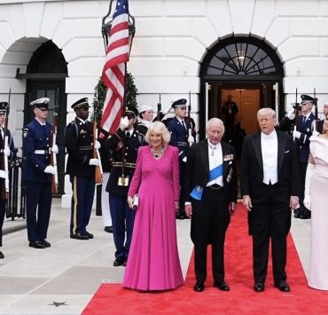 Первый визит в США: Карл III и королева Камилла посетили Трампов