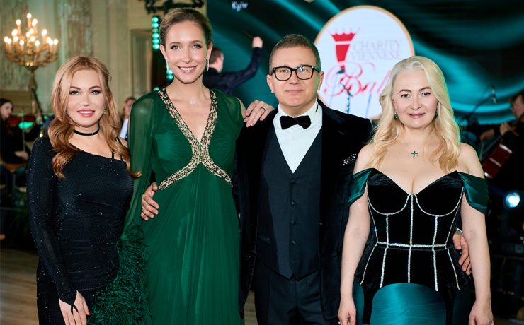 Світлана Третякова, Катерина Осадча, Лідія Філатова і Юрій Горбунов