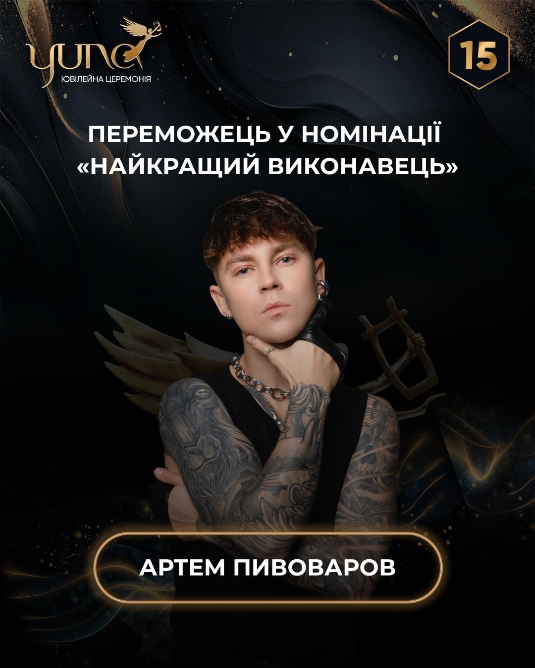 Тріумфатори та нові імена: оголосили переможців премії YUNA