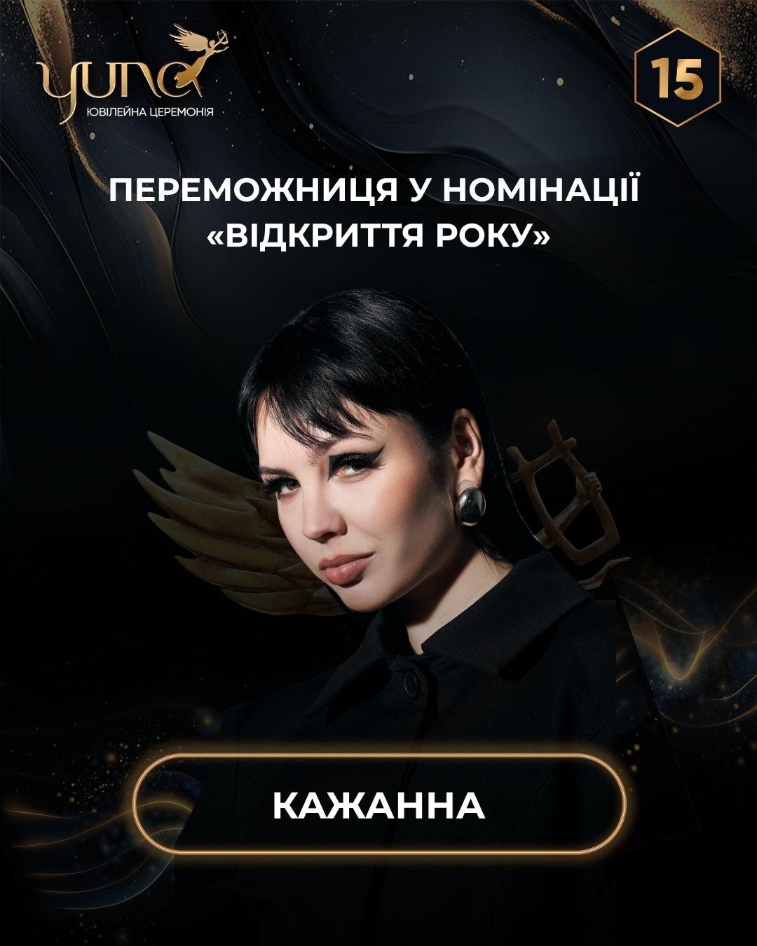 Тріумфатори та нові імена: оголосили переможців премії YUNA