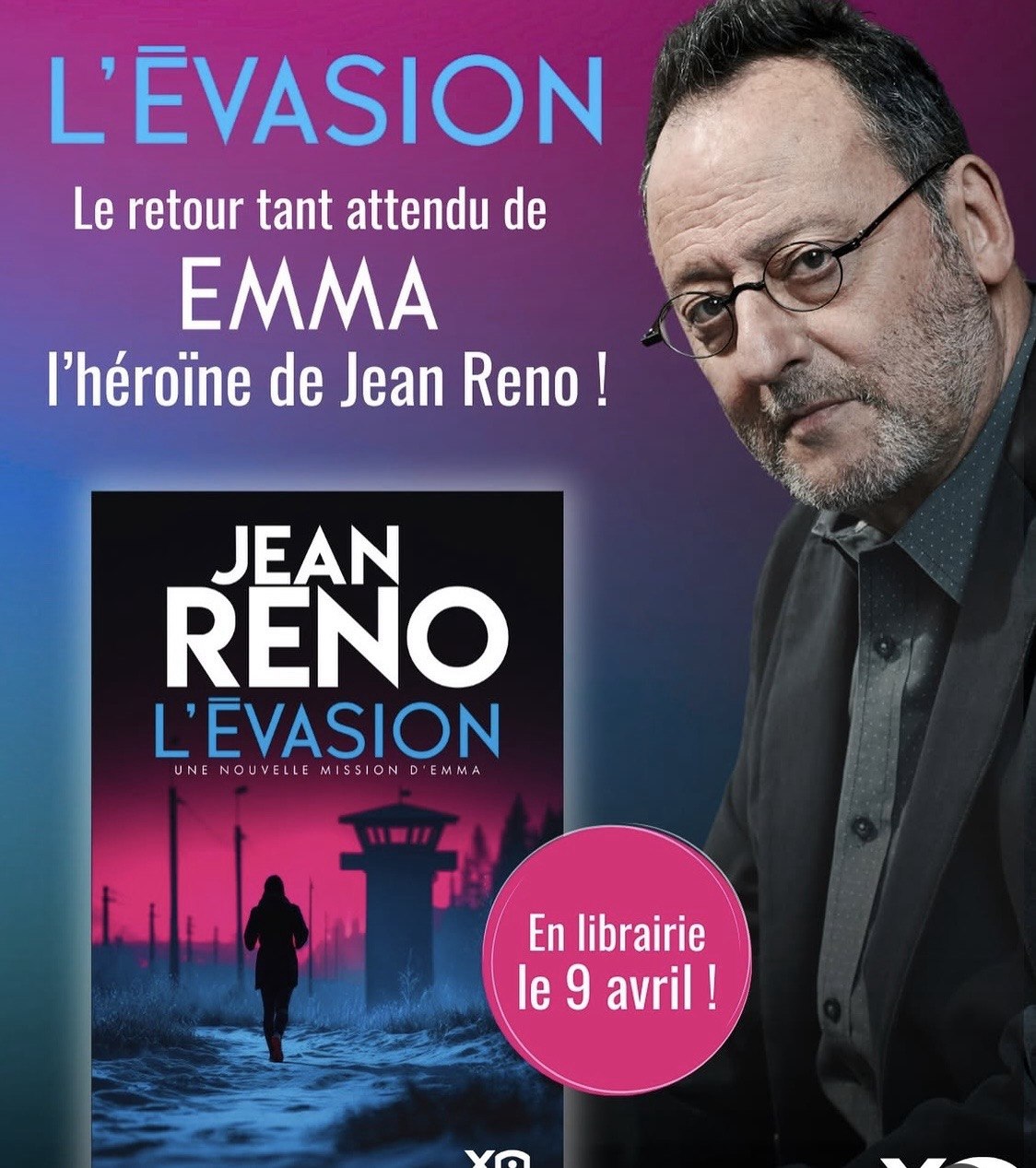 Жан Рено презентовал роман &laquo;Побег&raquo; о похищении украинских детей россией