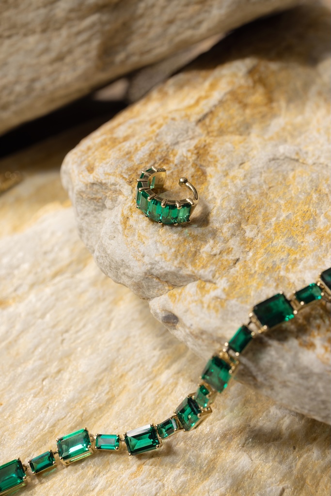 Еліна Світоліна сяє у кампейні перших смарагдових прикрас SOLO for Diamonds