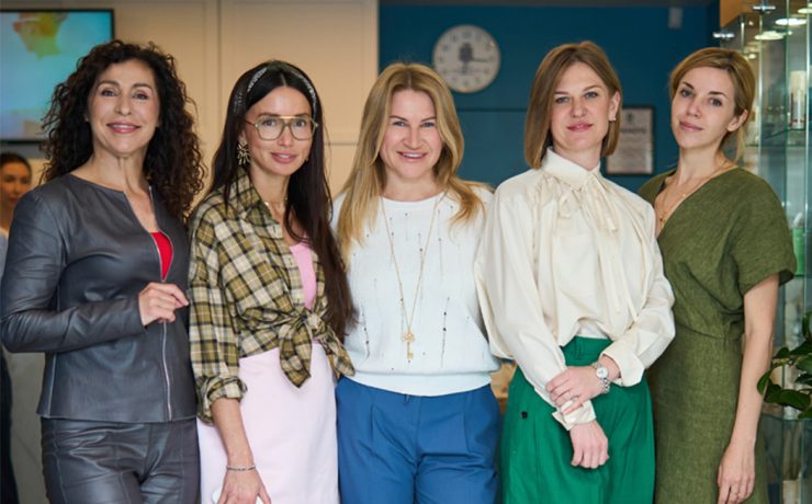 Надія Матвєєва, Марина Арістова, Ксенія Літвінова, Тетяна Левенець