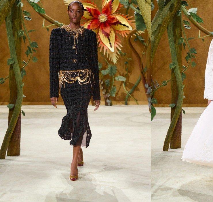 Сказочный сад и архивы Chanel: Матье Блази представил новую кутюрную коллекцию