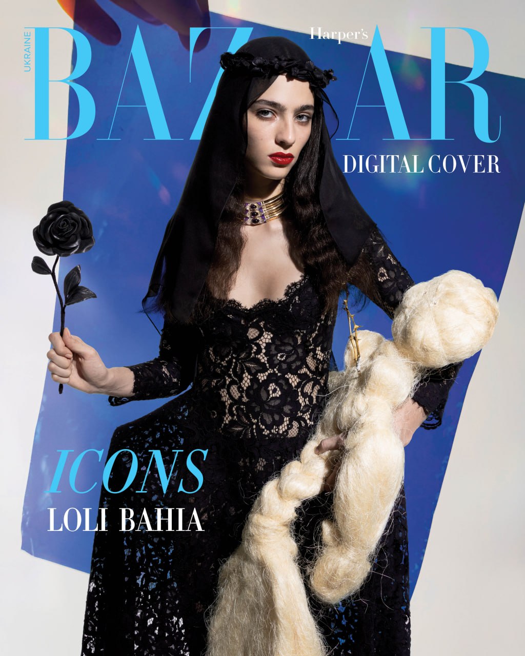 Лолі Баїя стала героїнею digital-обкладинки Harper’s Bazaar Україна