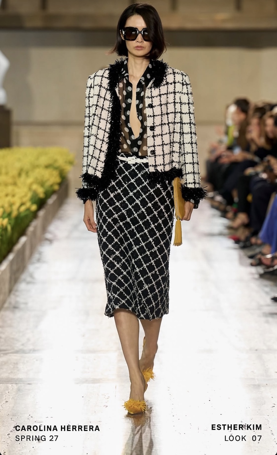Среди 20 тысяч тюльпанов: Carolina Herrera представила юбилейную коллекцию в Нью-Йорке