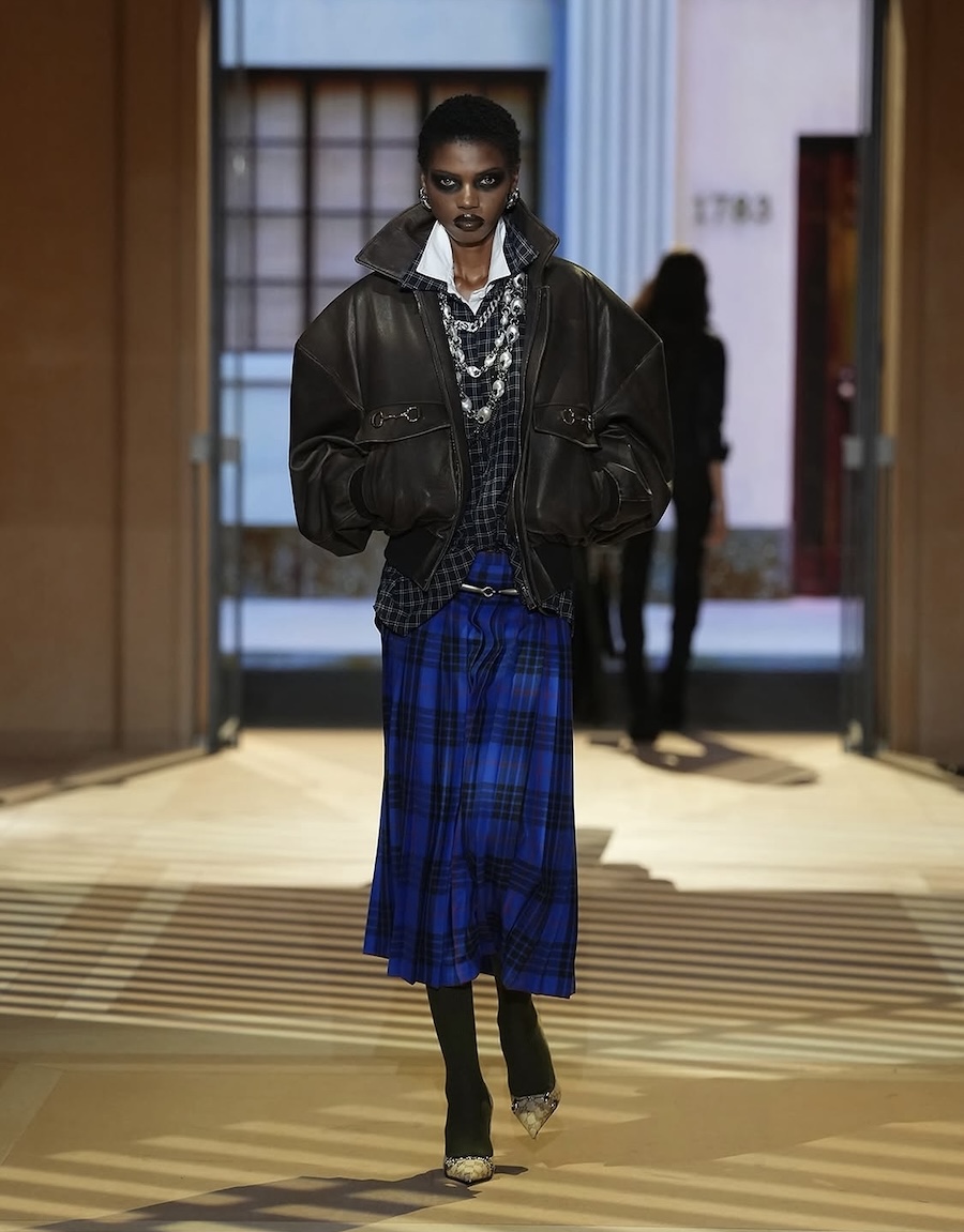 Алла Костромічова взяла участь у показі Gucci