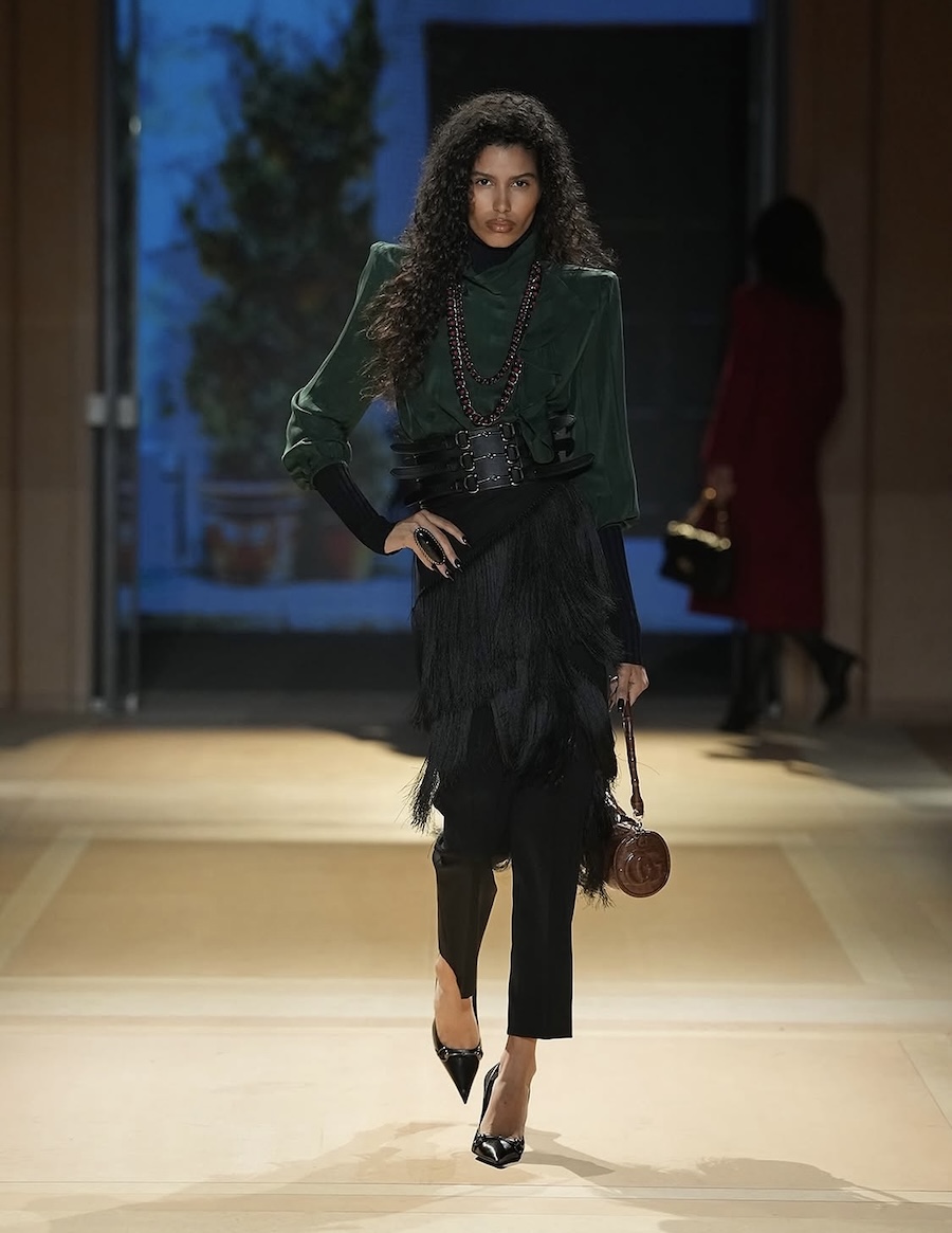 Алла Костромічова взяла участь у показі Gucci