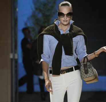 Алла Костромічова взяла участь у показі Gucci