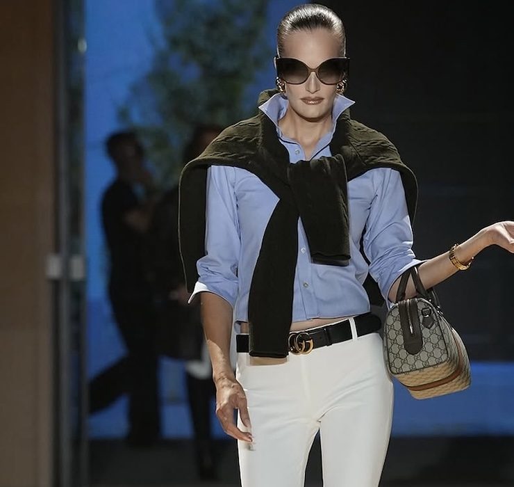 Алла Костромичева приняла участие в показе Gucci