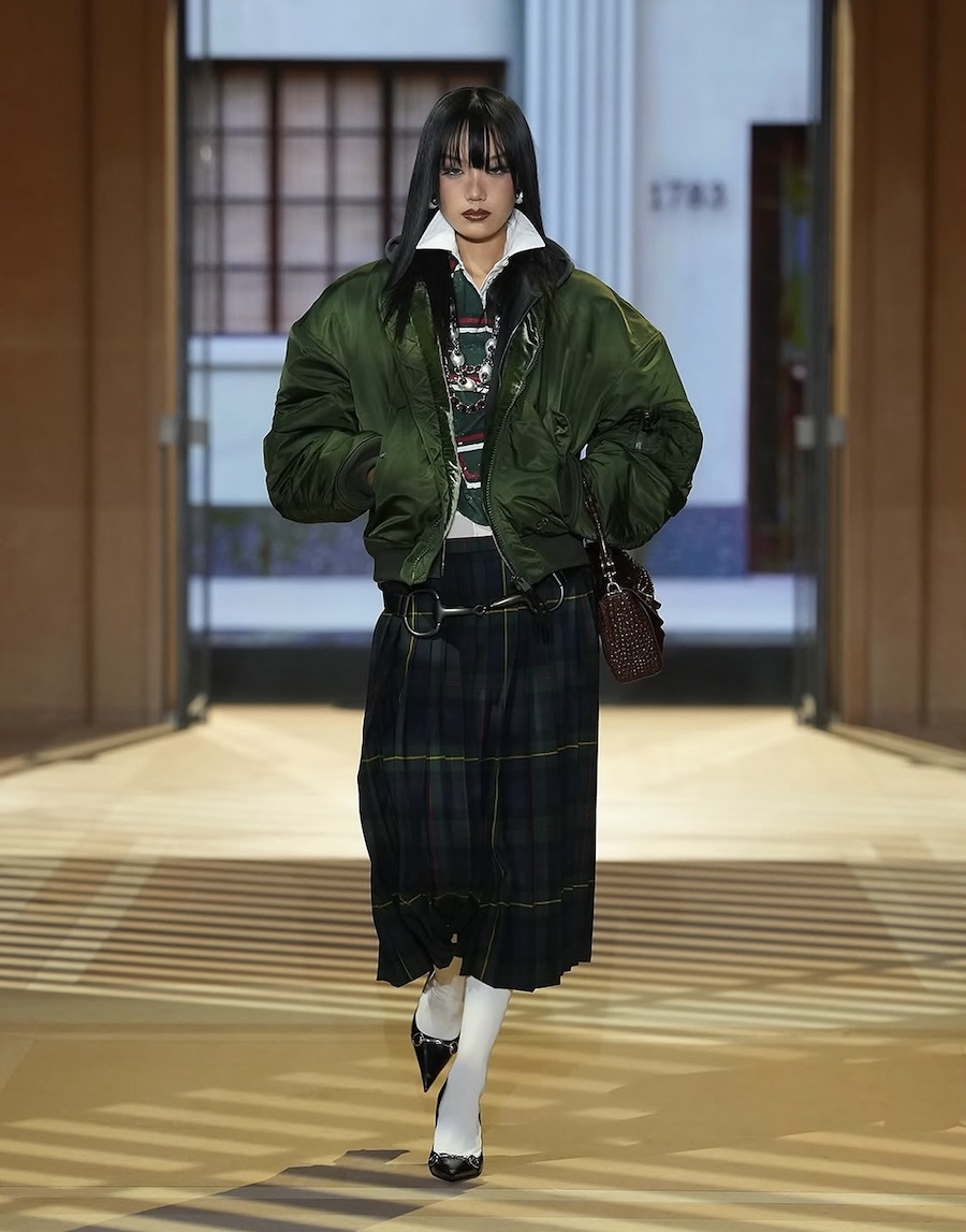 Алла Костромічова взяла участь у показі Gucci