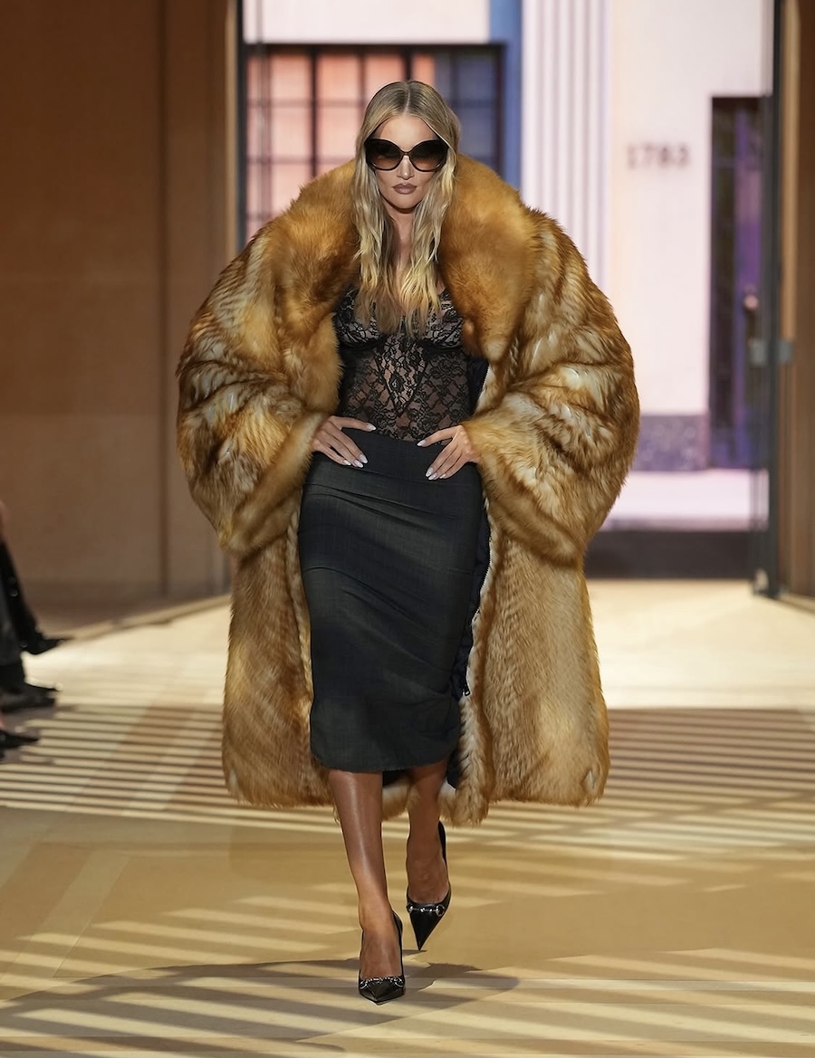 Алла Костромічова взяла участь у показі Gucci