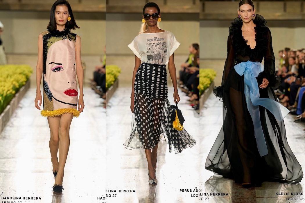 Среди 20 тысяч тюльпанов: Carolina Herrera представила юбилейную коллекцию в Нью-Йорке