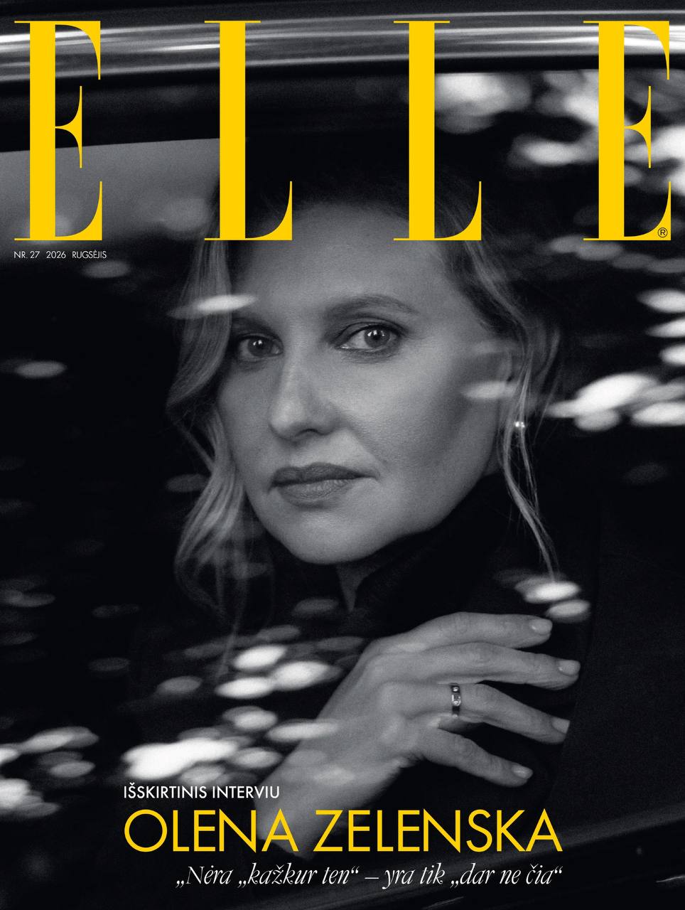 Елена Зеленская о жизни украинцев во время войны — для ELLE Lithuania