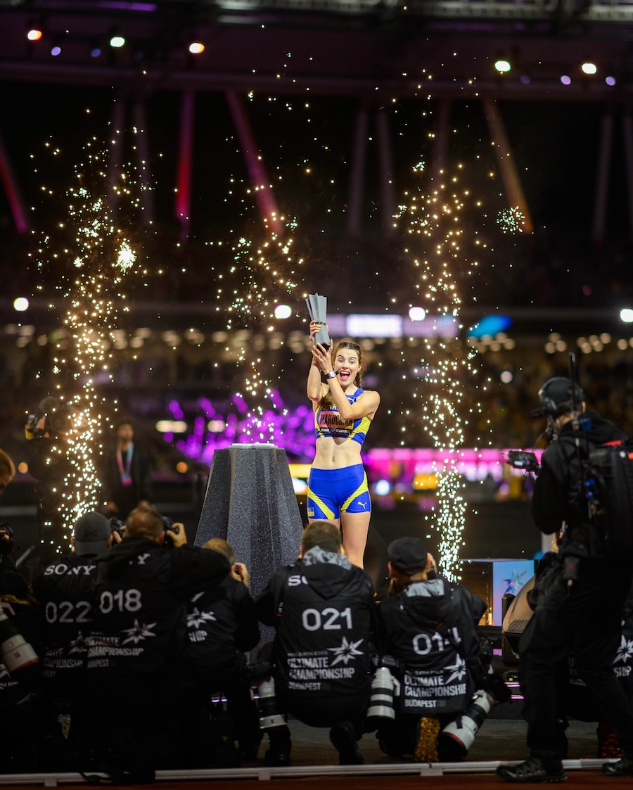Ярослава Магучіх стала першою абсолютною чемпіонкою світу зі стрибків у висоту