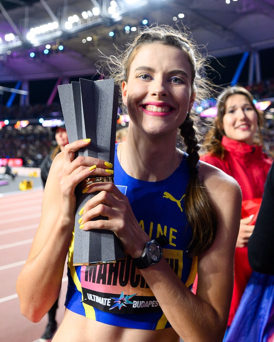 Ярослава Магучіх стала першою абсолютною чемпіонкою світу зі стрибків у висоту