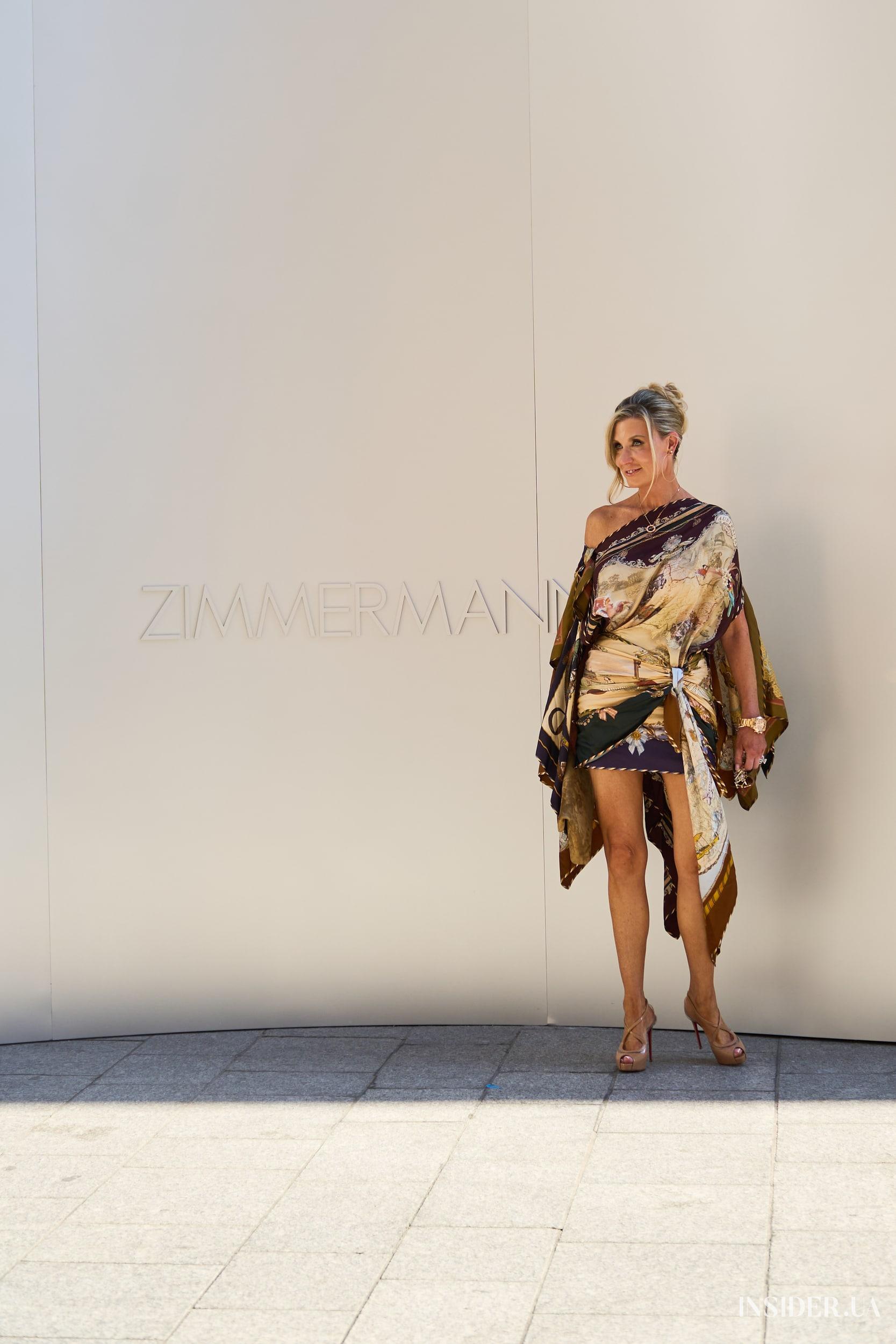 Street style PFW SS’27: стримана елегантність гостей показу Zimmermann