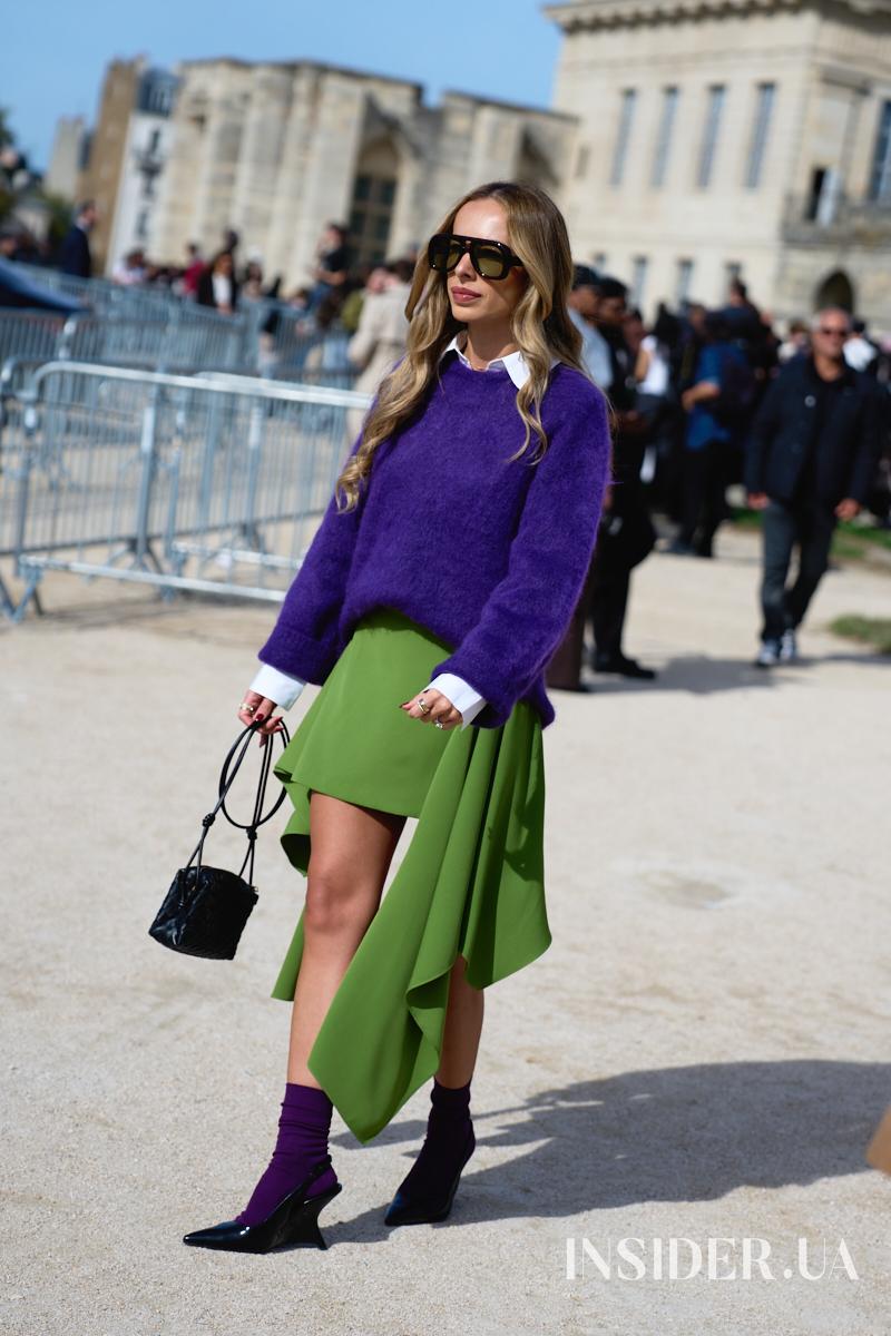 Street style PFW SS&rsquo;27: осінні образи гостей показів Loewe та Givenchy