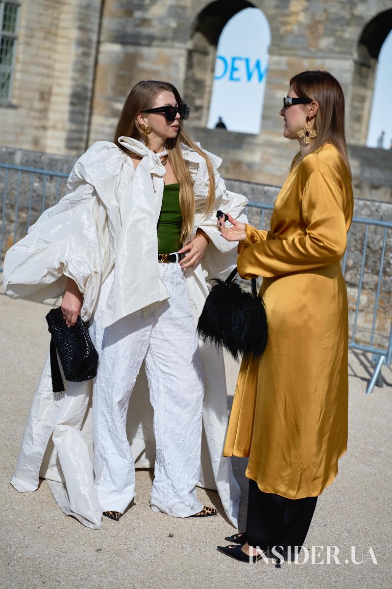 Street style PFW SS’27: осінні образи гостей показів Loewe та Givenchy