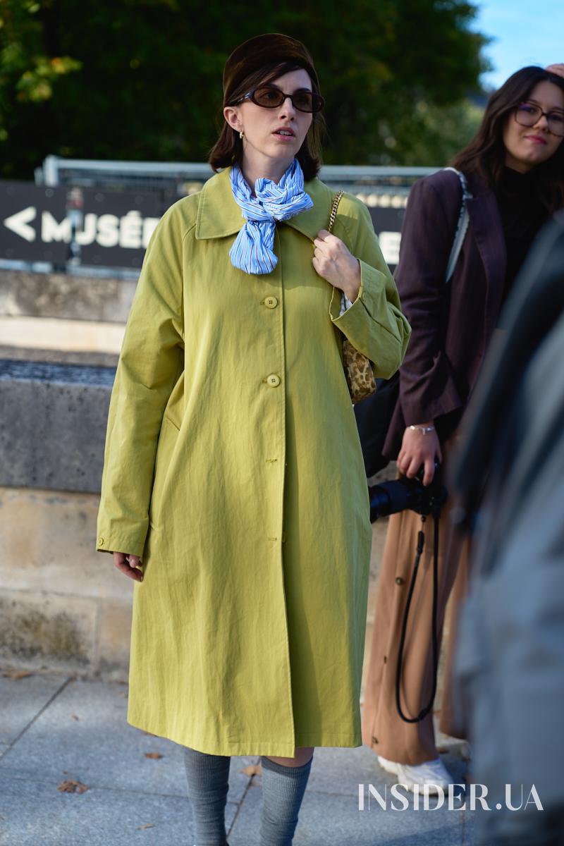 Street style PFW SS’27: осінні образи гостей показів Loewe та Givenchy