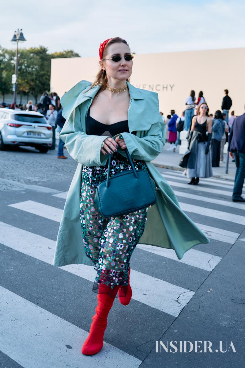 Street style PFW SS’27: осінні образи гостей показів Loewe та Givenchy