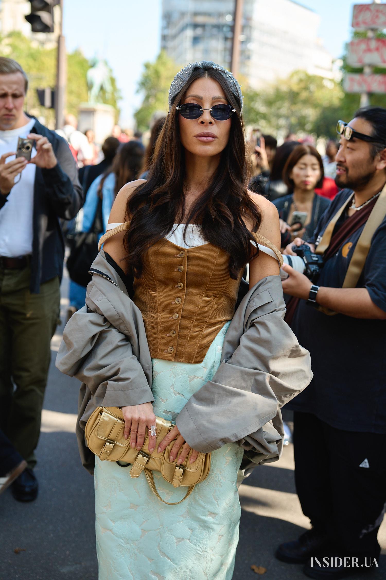 Street style PFW SS&rsquo;27: найяскравіші образи гостей показу Miu Miu