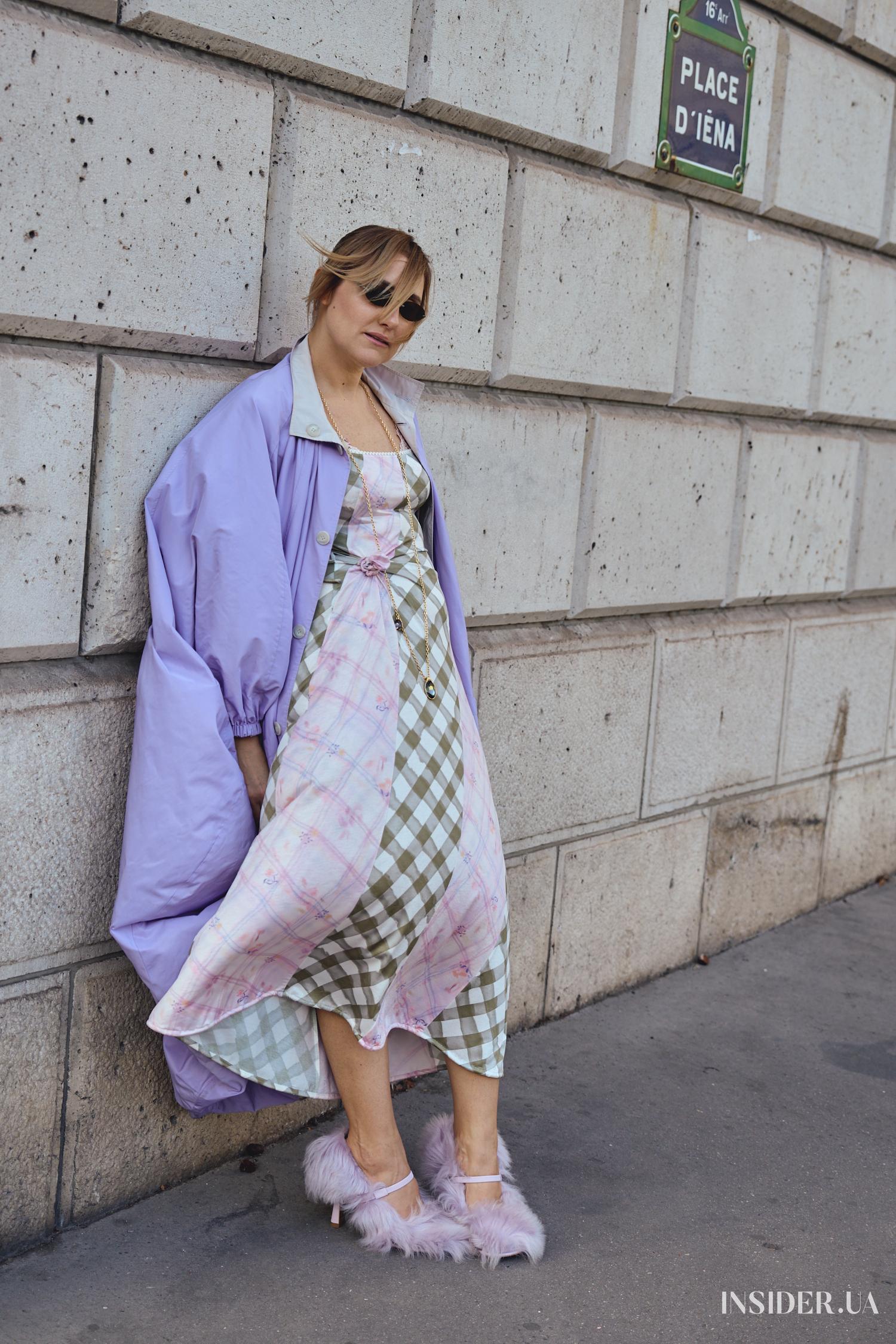 Гардероб Ірени Вінцюк на PFW: стилістичні прийоми, модні знахідки та неочікувані поєднання