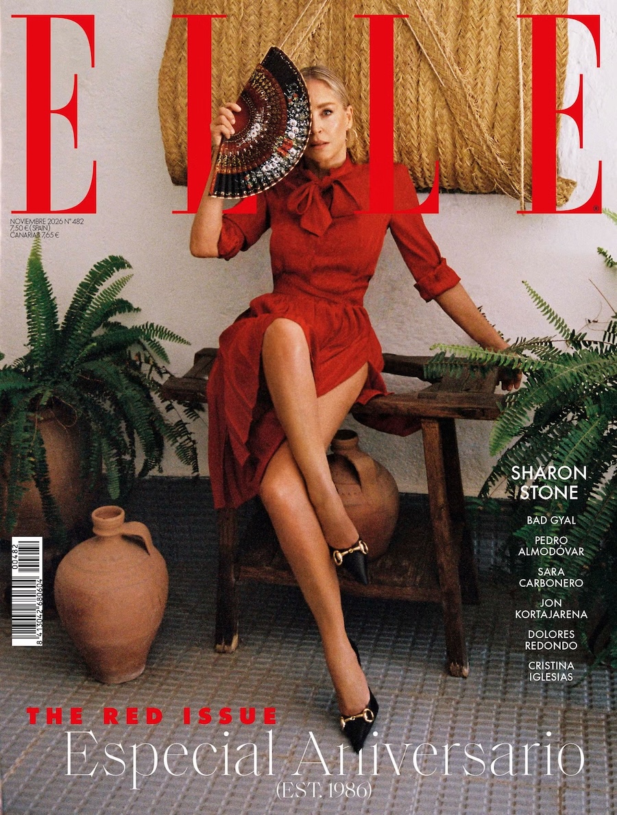 Шэрон Стоун повторила культовую позу из &laquo;Основного инстинкта&raquo; для ELLE Spain