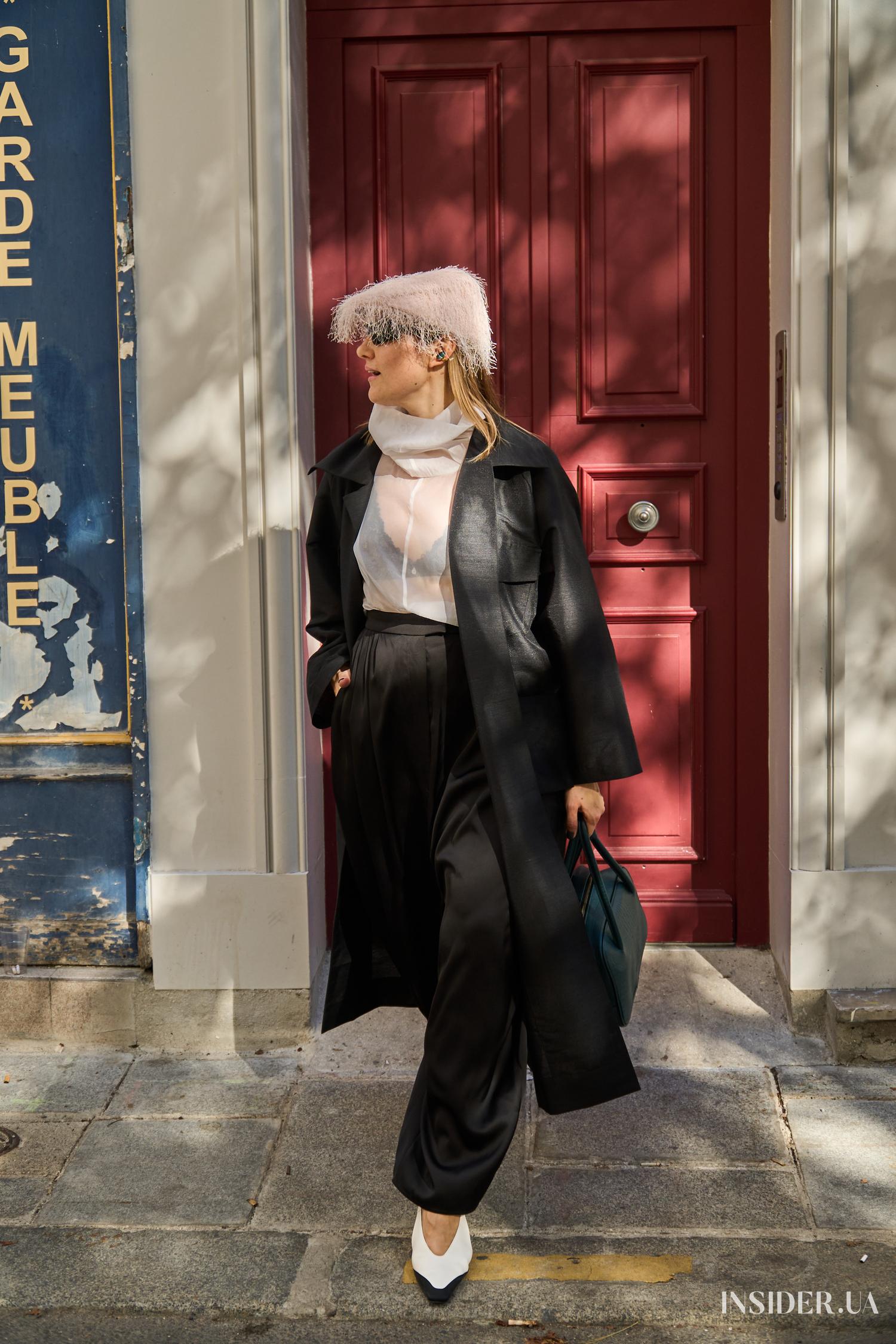 Гардероб Ірени Вінцюк на PFW: стилістичні прийоми, модні знахідки та неочікувані поєднання
