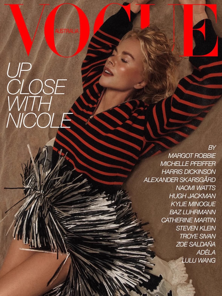 Ніколь Кідман продемонструвала ідеальний прес у новій зйомці для Vogue Australia